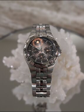 Relic Wet Silver Stainless Steel Watch